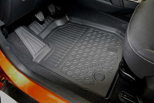 Premium Fußraumschalen für Dacia Duster II 1.2018-