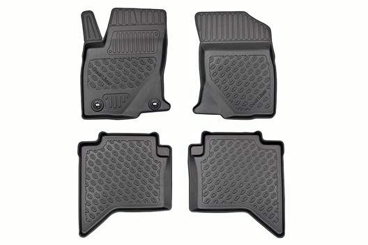 Premium Fußraumschalen für Toyota Hilux (8. Generation) Double Cab 9.2016-