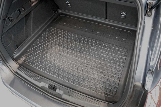Premium Kofferraumwanne für Ford Focus IV Turnier / für Modelle MIT Varioboden in OBERSTER Position