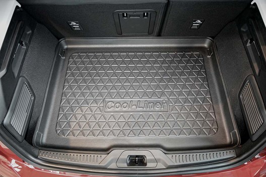 Premium Kofferraumwanne für Ford Focus IV Hatchback 9.2018- / für Modelle mit Varioboden auf höchster Ebene / oder Modelle mit VOLL-Reserverad