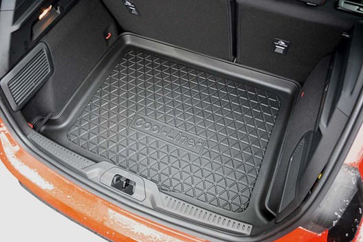 Premium Kofferraumwanne für Ford Focus IV Hatchback 9.2018- / für Modelle mit vertiefter Ladefläche / Modelle mit NOT-Reserverad