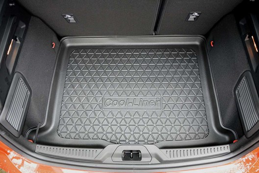 Premium Kofferraumwanne für Ford Focus IV Hatchback 9.2018- / für Modelle mit vertiefter Ladefläche / Modelle mit NOT-Reserverad