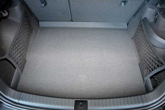 Kofferraum Skoda Karoq 11.2017- / Modelle mit Varioboden auf höchster Ebene / oder Modelle mit VOLL-Reserverad