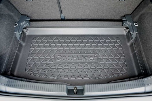 Premium Kofferraumwanne für VW T-Cross 4.2019- / für Modelle MIT Varioboden - in UNTERER Position
