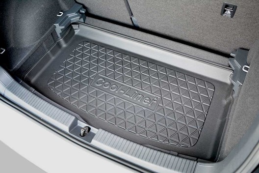 Premium Kofferraumwanne für VW T-Cross 4.2019- / für Modelle MIT Varioboden - in UNTERER Position