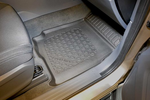 Premium Fußraumschalen für Ford Ranger Double Cab (T6/PX1) + (T6/PX2) 2012-