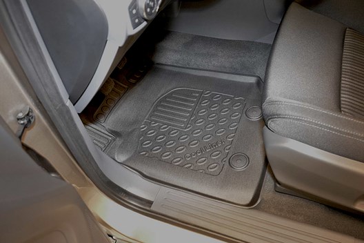 Premium Fußraumschalen für Ford Ranger Double Cab (T6/PX1) + (T6/PX2) 2012-