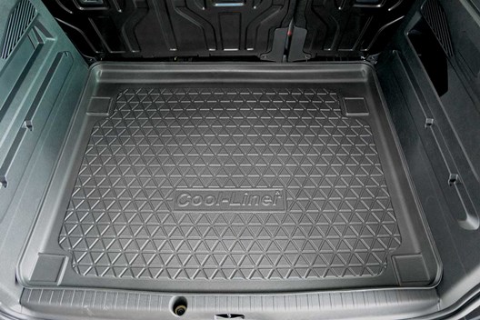 Premium Kofferraumwanne für Citroen Berlingo III Combi / Opel Combo E Life / Peugeot Rifter 6.2018- / Toyota Proace City 3.20- / FÜR MODELLE MIT KURZEM RADSTAND