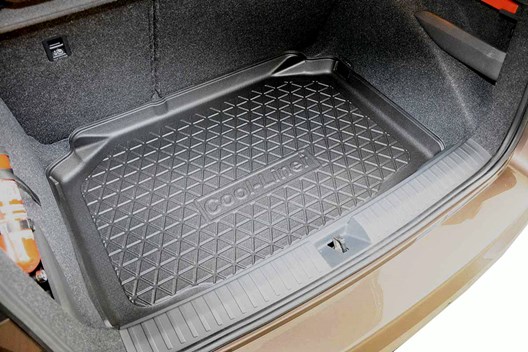 Premium Kofferraumwanne für Skoda Kamiq 9.2019- / für Modelle ohne variablen Ladeboden - für untere Ladefläche
