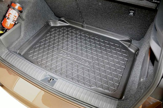 Premium Kofferraumwanne für Skoda Kamiq 9.2019- / für Modelle ohne variablen Ladeboden - für untere Ladefläche