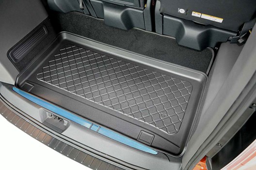 LITE Kofferraumwanne für Ford Tourneo Custom (L1) Facelift 2.2018- / für Modelle mit kurzem Radstand (L1) - hinter 3. Sitzreihe
