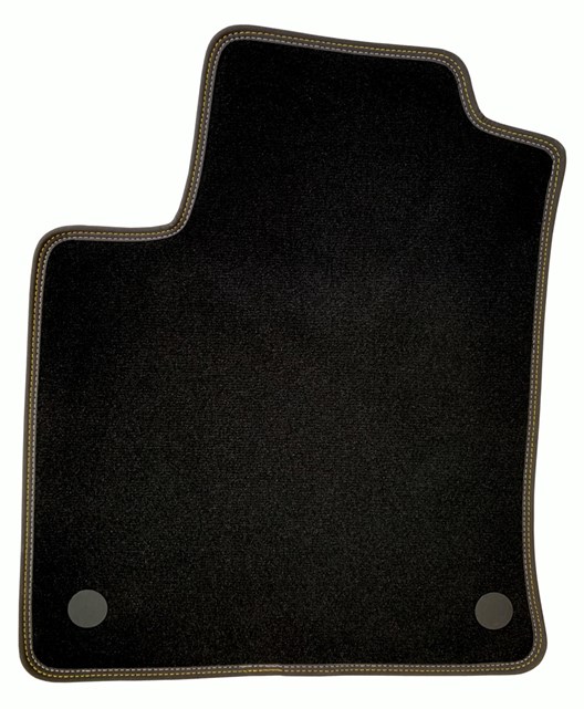 Autoteppich-Set Brillant schwarz Renault Clio V Fahrermatte