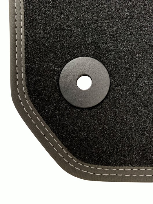 Autoteppich-Set Brillant schwarz Skoda Fabia III Detailansicht