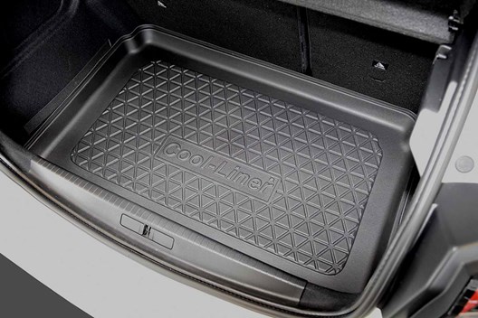 Premium Kofferraumwanne für Opel Corsa F 6.2019- / Peugeot 208 II 6.2019- / Peugeot e-208 1.2020-