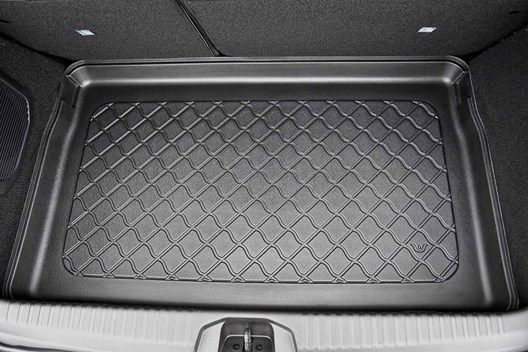 LITE Kofferraumwanne für Renault Clio V 5-türig 9.19- / für Clio V E-TECH Hybrid 7.19- / für Mitsubishi Colt VII 11.2023- / jeweils für Modelle MIT doppelten Ladeboden