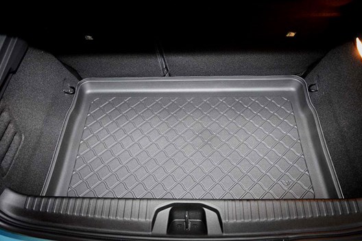 LITE Kofferraumwanne für Renault Clio V 5-türig 9.2019- / für Modelle OHNE doppelten Ladeboden (= vertiefte Ladefläche)