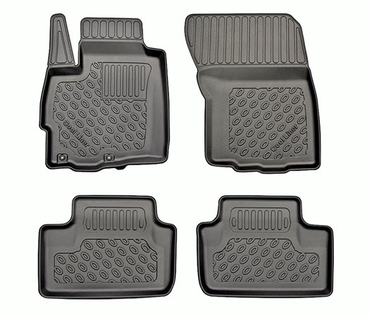Premium Fußraumschalen für Mitsubishi ASX 6.2010- (auch für Facelift-Modelle ab 2019)