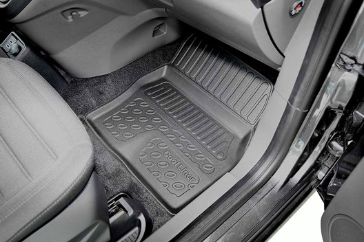 Premium Fußraumschalen für Ford Tourneo Connect 1.2014- (auch für Facelift ab 1.2018)