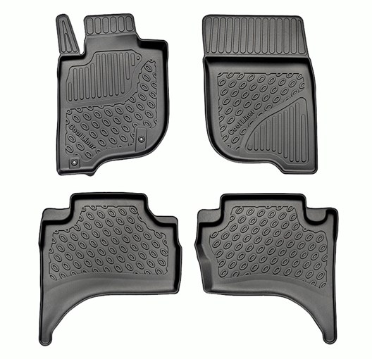 Premium Fußraumschalen für Mitsubishi L200 IV