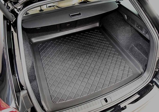 LITE Kofferraumwanne für Skoda Octavia III Kombi (5E) 5.2013-5.2020 + für Octavia IV Kombi 6.2020- /  für Modelle MIT Varioboden in höchster Position