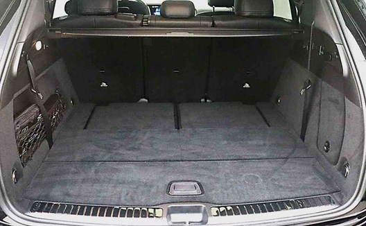 Kofferraum Mercedes GLE SUV (V 167) 11.2018- / 7-Sitzer mit umgelegter 3. Reihe
