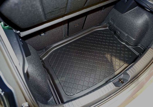 LITE Kofferraumwanne für Seat Leon IV (KL) Hatchback 3.2020- / FÜR MODELLE OHNE VARIOBODEN ( = VERTIEFTE LADEFLÄCHE)