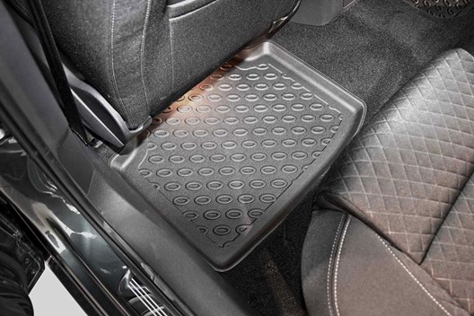 Premium Fußraumschalen für Skoda Superb III (3V) 5.2015- (auch Facelift 2020-) / für Superb iV Plug-in-Hybrid 2020-