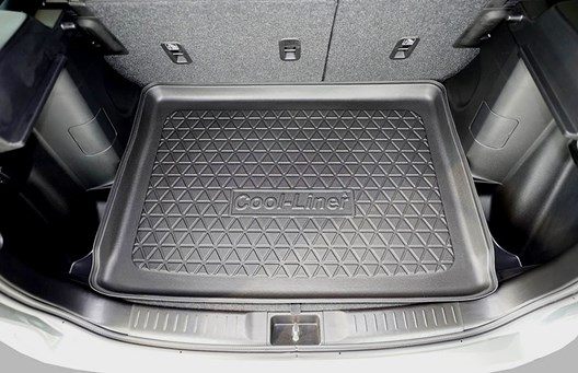 Premium Kofferraumwanne für Suzuki Vitara Modell 2015 (Facelift) 2019-3.2020 / für Suzuki Vitara Hybrid 1.2020- / FÜR MODELLE MIT VARIOBODEN - AUF HÖCHSTER EBENE