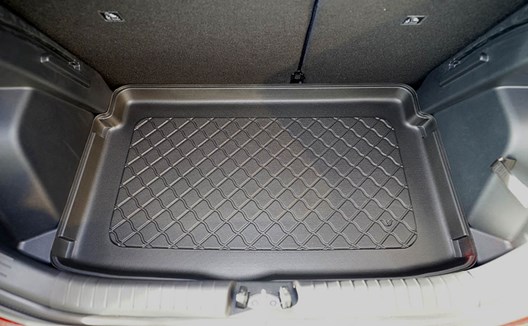 LITE Kofferraumwanne für Hyundai i20 III (BC3) 10.2020- / FÜR MODELLE OHNE DOPPELTEN LADEBODEN (= VERTIEFTE LADEFLÄCHE)
