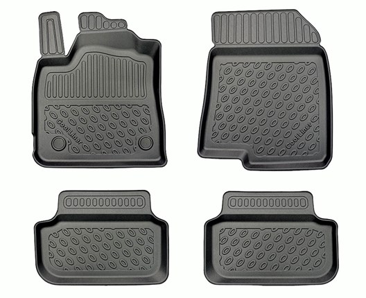 Premium Fußraumschalen für Dacia Sandero III (DJF) 1.2021- / für Sandero Stepway III 1.2021-