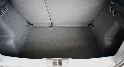 Kofferraum Dacia Sandero III (DJF) (auch für Stepway) 1.2021- / MODELL OHNE DOPPELTEN LADEBODEN (= für vertiefte Ladefläche)