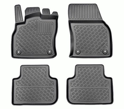 Premium Fußraumschalen für Audi Q3 (F3) 11.2018- / Audi Q3 (F3) TFSI e Plug-in Hybrid 1.2021-