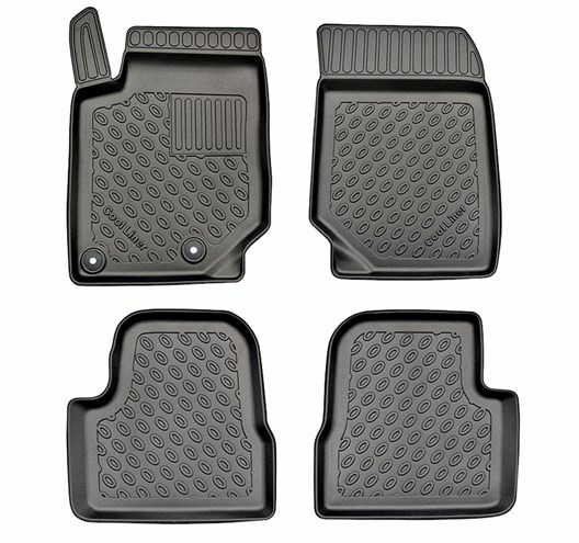 Premium Fußraumschalen für Opel Corsa F 6.2019- / für Opel Mokka B 2.2021- / für Peugeot 208 II 6.2019-