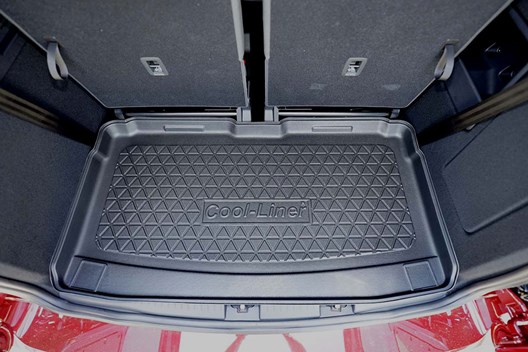 Premium Kofferraumwanne für VW Caddy MAXI V 11.2020- / FÜR 7-SITZER HINTER 3. REIHE