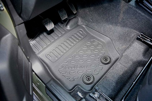 Premium Fußraumschalen für Suzuki Jimny II (GJ) 10.2018- / für Suzuki Jimny II (GJ) PRO 2021-
