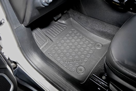 Premium Fußraumschalen für Jeep Compass II (MP) 4xe Plug-in-Hybrid 7.2020-