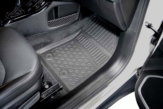 Premium Fußraumschalen für Jeep Compass II (MP) 4xe Plug-in-Hybrid 7.2020-