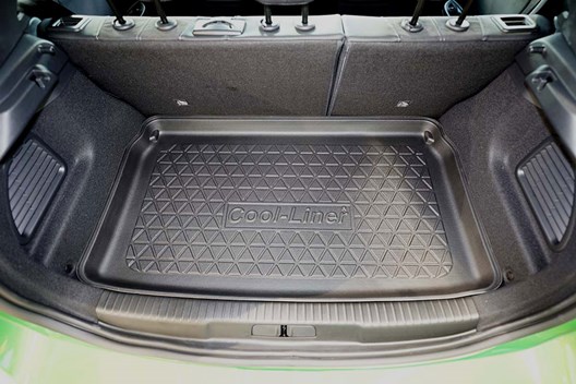 Premium Kofferraumwanne für Opel Mokka B 2.2021- / für Opel Mokka-e (Elektro) 2.2021- / FÜR MODELLE MIT VARIOBODEN AUF HÖCHSTER EBENE