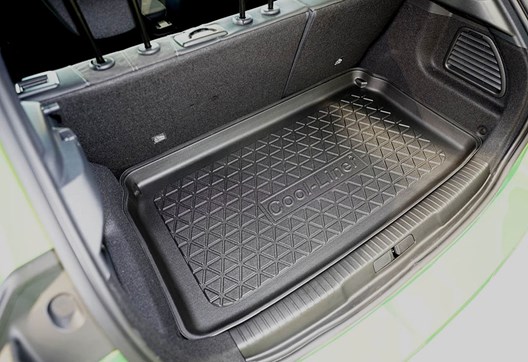 Premium Kofferraumwanne für Opel Mokka B 2.2021- / für Opel Mokka-e (Elektro) 2.2021- / FÜR MODELLE MIT VARIOBODEN AUF HÖCHSTER EBENE
