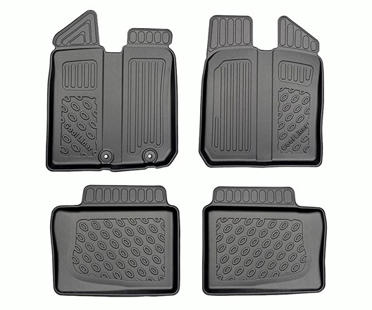 Premium Fußraumschalen für Dacia Spring (BBG) 3.2021-