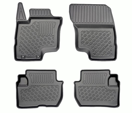 Premium Fußraumschalen für Mitsubishi Eclipse Cross Plug-in Hybrid 3.2021-