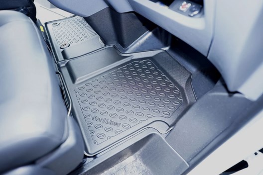 Premium Fußraumschalen für Citroen Jumpy III 1.2016- / für Citroen e-Jumpy III 10.2020- / für Peugeot Expert III 1.2016- / für Peugeot e-Expert 10.2020- / für Toyota ProAce 1.2016- / für Toyota ProAce (Elektro) 4.2021- / für Opel Vivaro C 3.2019-