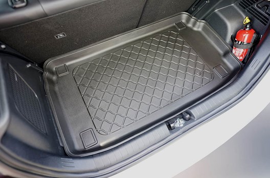 LITE Kofferraumwanne für Hyundai i20 III (BC3) 10.2020- / FÜR MODELLE MIT DOPPELTEN LADEBODEN AUF HÖCHSTER EBENE