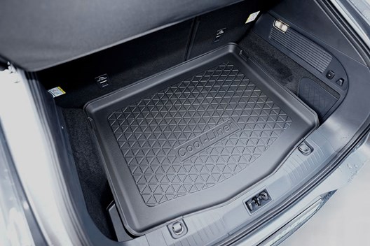 Premium Kofferraumwanne für Ford Mustang Mach-E 5.2021- / FÜR MODELLE MIT VARIOBODEN AUF HÖCHSTER EBENE