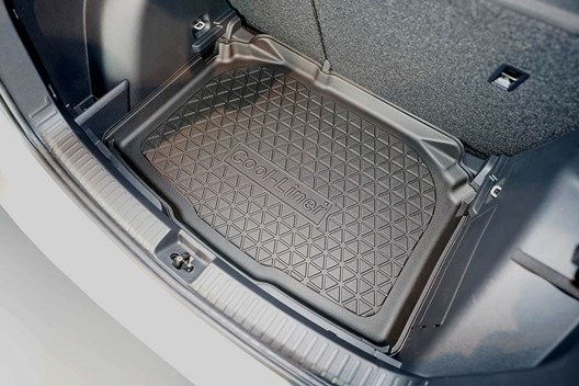 Premium Kofferraumwanne für Skoda Fabia IV 9.2021- / FÜR MODELLE OHNE BZW. UNTER VARIOBODEN