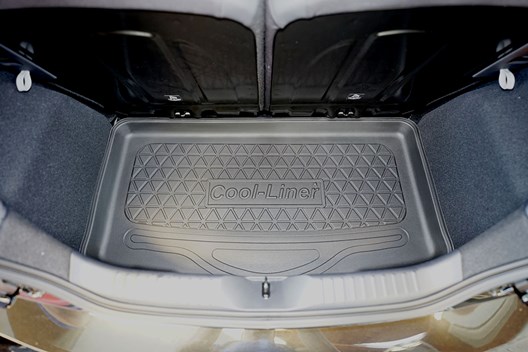 Premium Kofferraumwanne kompatibel mit Toyota Aygo X 4.2022- / FÜR MODELLE OHNE SUBWOOFER (JBL Premium-Soundsystem)