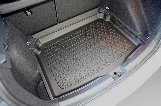 Premium Kofferraumwanne kompatibel mit VW Taigo (CS) 9.2021- / FÜR MODELLE MIT VARIOBODEN AUF TIEFSTER EBENE