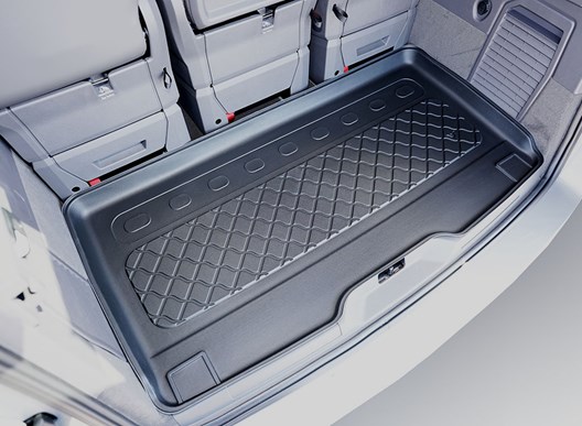 LITE Kofferraumwanne kompatibel mit VW T7 Multivan 10.2021- / für VW T7 Multivan eHybrid PHEV 10.2021- / FÜR MODELLE MIT LANGEM RADSTAND (L2) HINTER 3. SITZREIHE