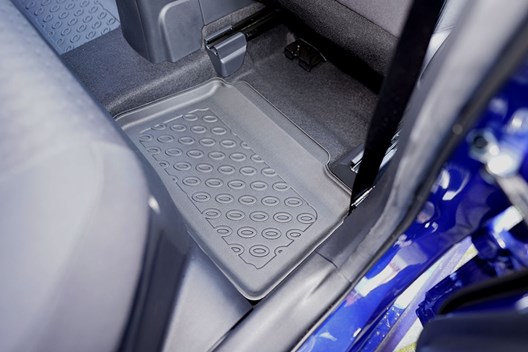 Premium Fußraumschalen für Toyota Yaris IV (XP21) Verbrenner 11.2020- / für Toyota Yaris IV (XP21) Hybrid 9.2020- / für Toyota Yaris Cross 9.2021- / für Mazda 2 Hybrid 3.2022-