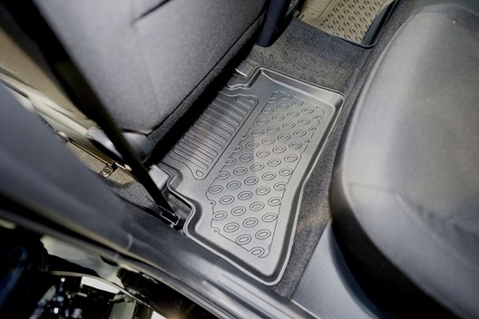 Premium Fußraumschalen kompatibel mit Kia Sportage V (NQ5) Plug-in Hybrid 4.2022- / kompatibel mit Hyundai Tucson III (NX4) Plug-in Hybrid 5.2021-